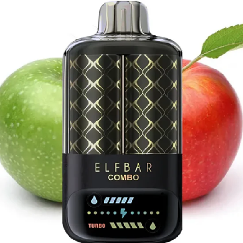 Elf Bar Combo 25000 - Green Apple & Double Apple Shisha 5%