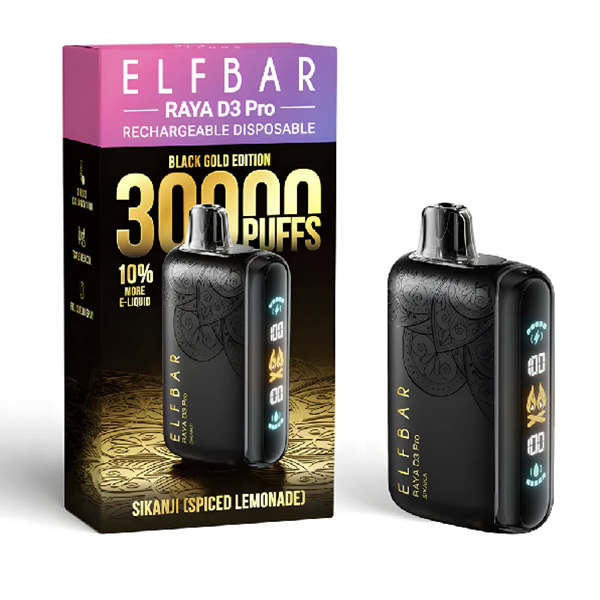 Elf Bar Raya D3 Pro 30000 - Sikanji Spiced Lemonade 5%