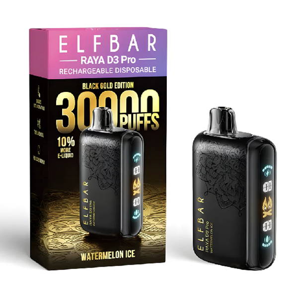 Elf Bar Raya D3 Pro 30000 - Watermelon Ice 5%