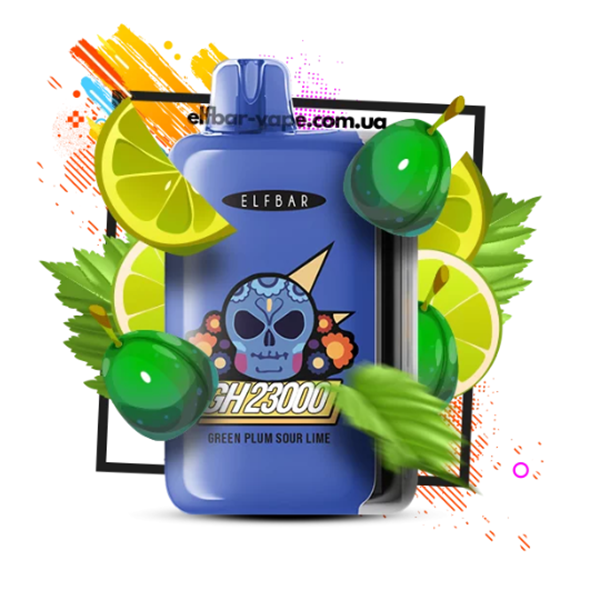 Elf Bar GH 23000 - Green Plum Sour Lime 5%