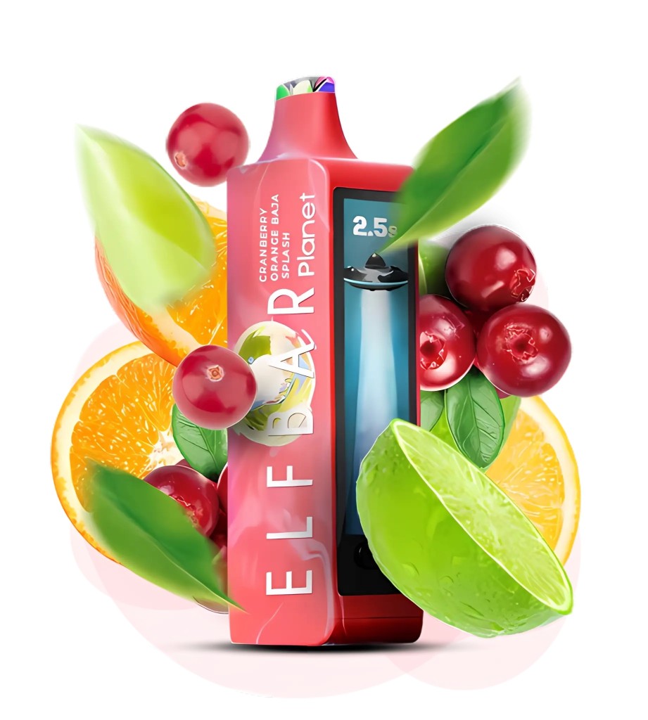 Elf Bar Planet 25000 - Cranberry Orange Baja Splash 5%