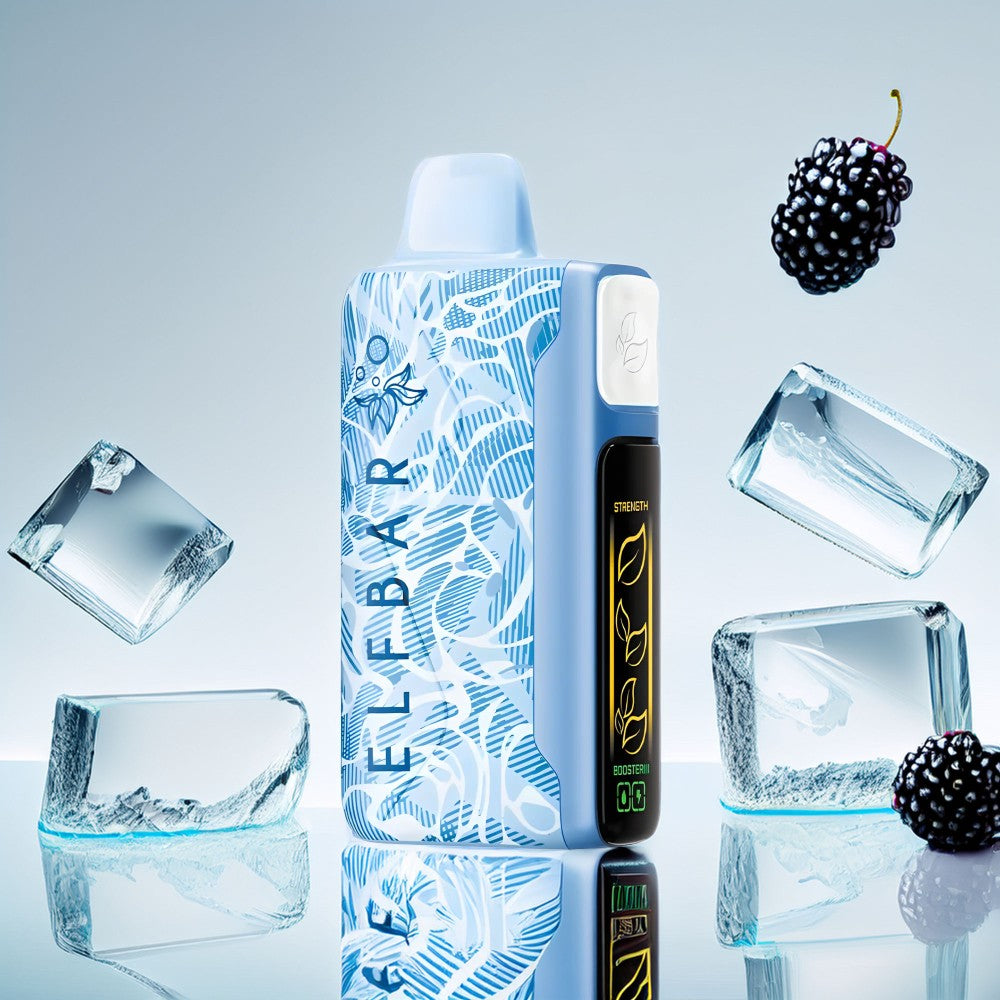 Elf Bar Nic King 40000 - Sour Blackberry Ice 2-3-5%