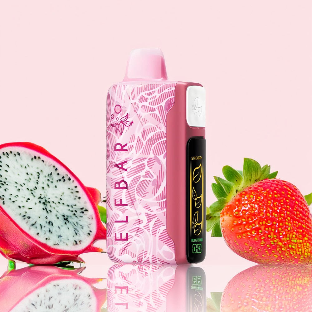 Elf Bar Nic King 40000 - Sour Strawberry Dragonfruit 2-3-5%