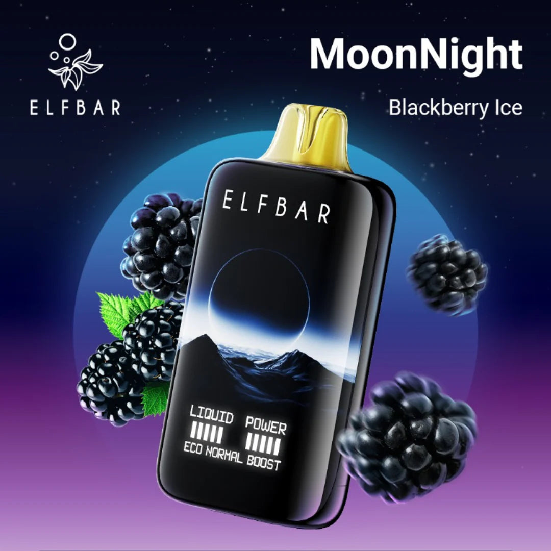 Elf Bar MoonNight 40000 - BlackBerry Ice 5%