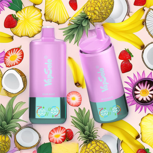 VapSolo Triple 60000 - Pineapple Coconut & Blue Razz & Strawberry Banana 5%