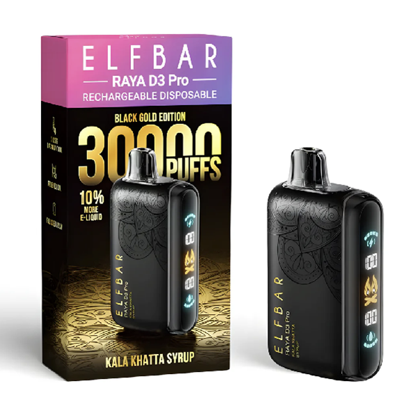 Elf Bar Raya D3 Pro 30000 - Kala Khatta Syrup 5%