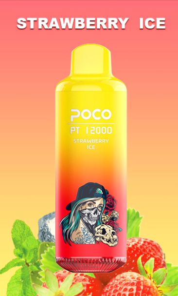 Poco PT 12000 - Strawberry Ice 5%