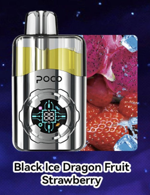 Poco SC 30000 - Black Ice Dragon Fruit Strawberry 5%