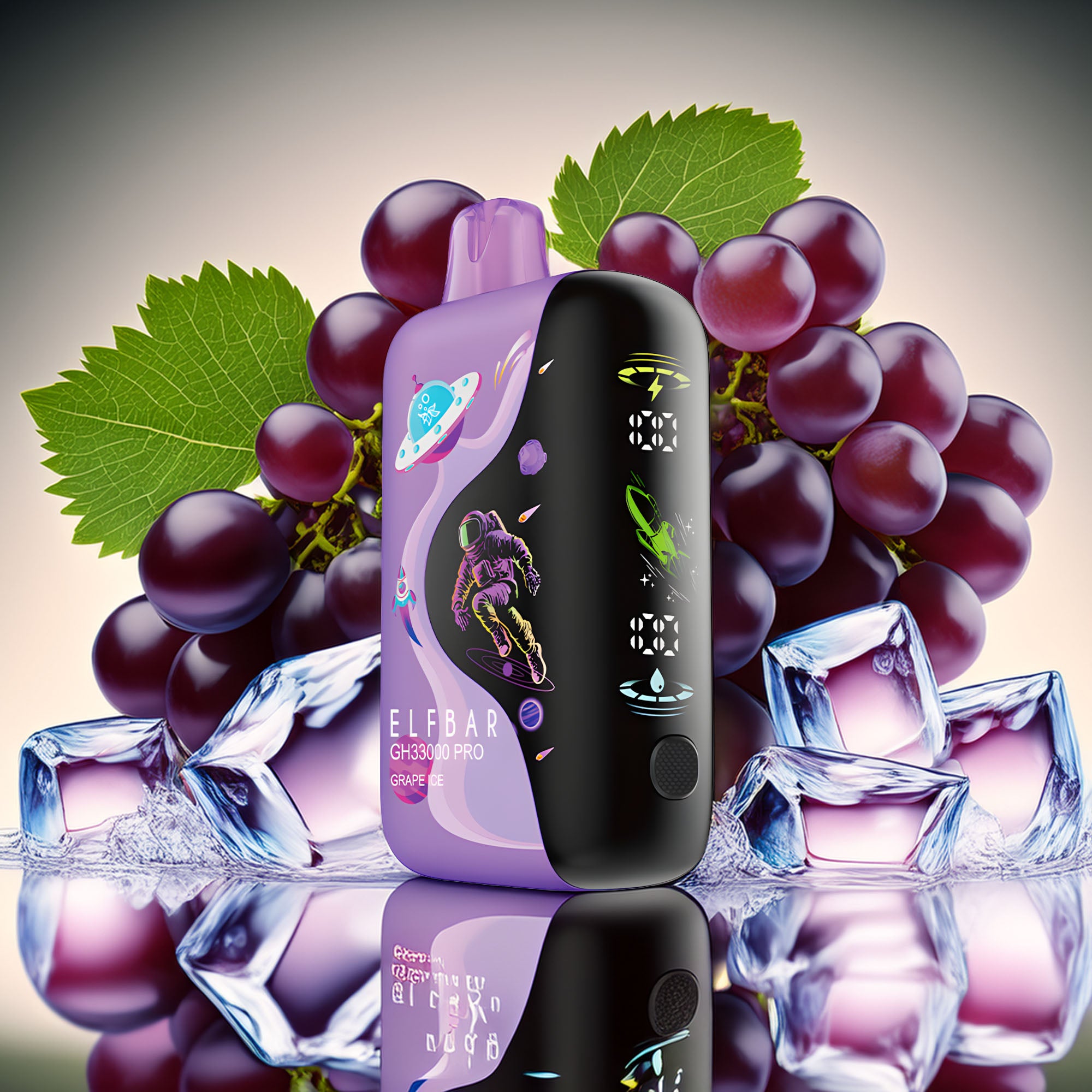 Elf Bar GH 33000 Pro - Grape Ice 5%