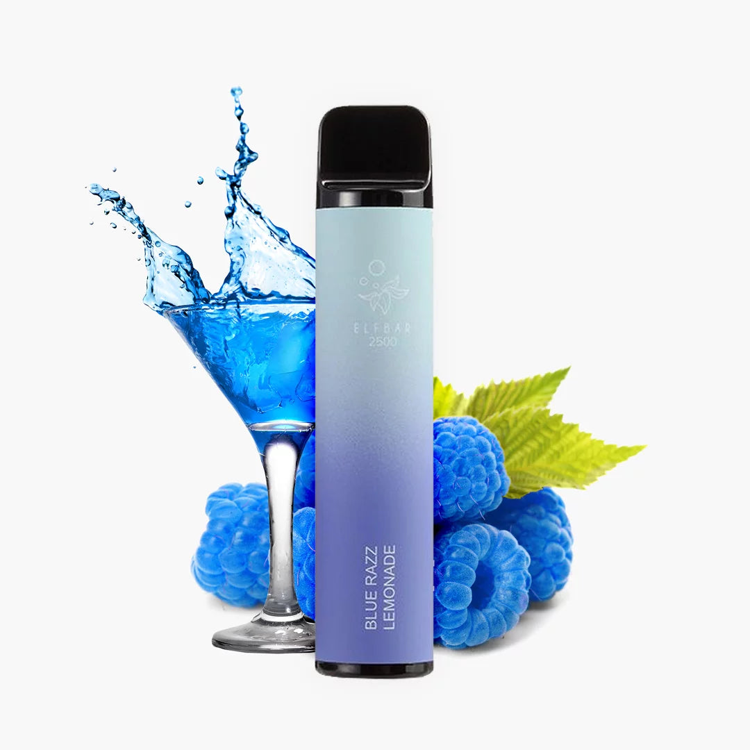 Elf Bar 2500 - Blue Razz Lemonade 2%