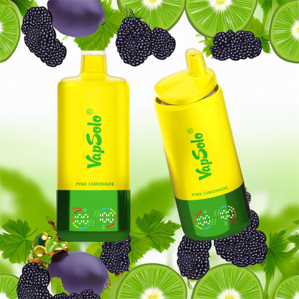 VapSolo Triple 60000 - Blackcurrant Ice & Pink Lemonade & Kiwi Passionfruit Guava 5%